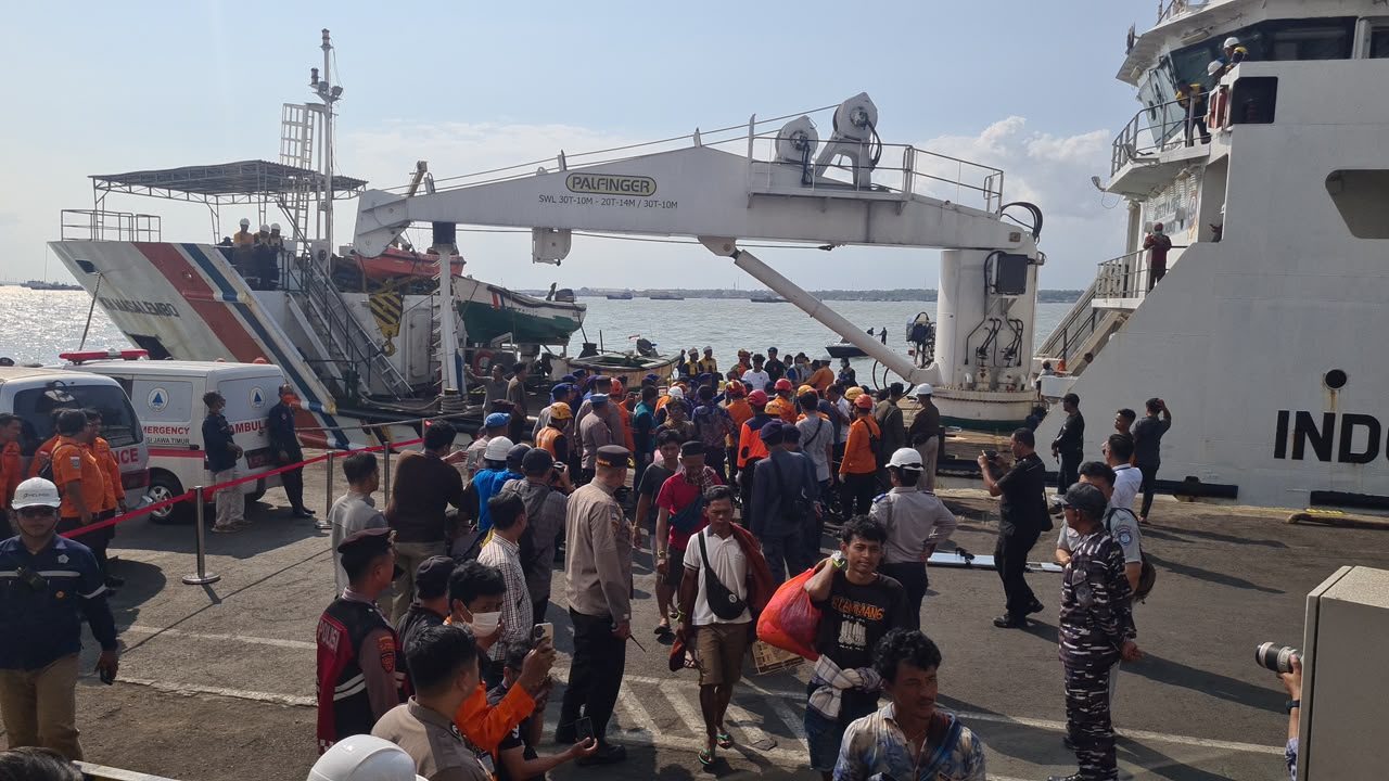 Pascakejadian Insiden Kebakaran KMP Mutiara Sentosa II, Kemenhub Lakukan Audit Sistem Manajemen Keselamatan